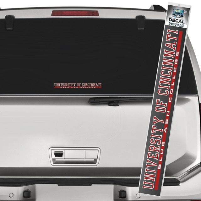 University of Cincinnati Blue Ash College Strip Decal