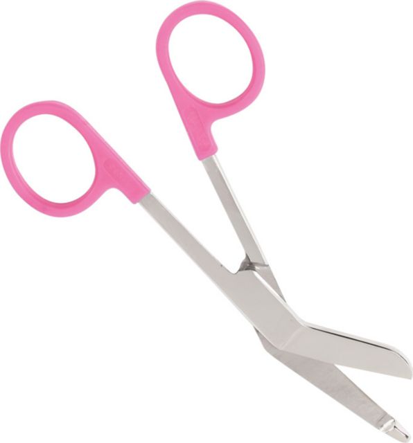 5.5IN LISTERMATE BANDAGE SCISSOR IN SLIDE PACK-HOT PINK