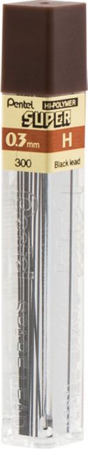 LEAD MECHICAL PENCIL .3MM H 12-TUBE