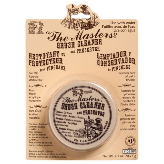 MASTER BRUSH CLEANER 2.5 OZ  CARDED