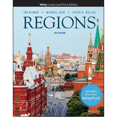 Geography: Realms, REGIONS, &amp; Concepts (LL)(w/WileyPLUS Acc)