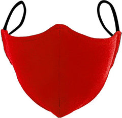 PROTECTIVE FACE MASK 2PK RED